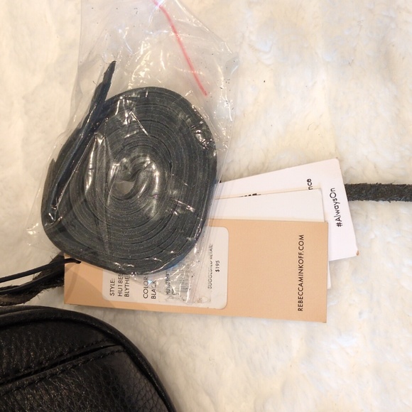 Rebecca Minkoff Blythe Crossbody Black - Picture 3 of 11